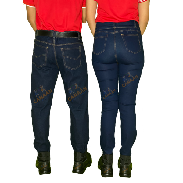 Pantalones Jeans Ref Operativo Hombre/Dama - Imagen 2